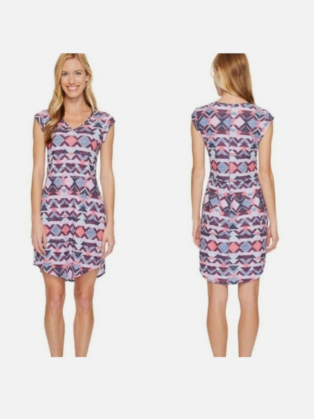 The North Face EZ Tee Dress in Triangle Tribal Print